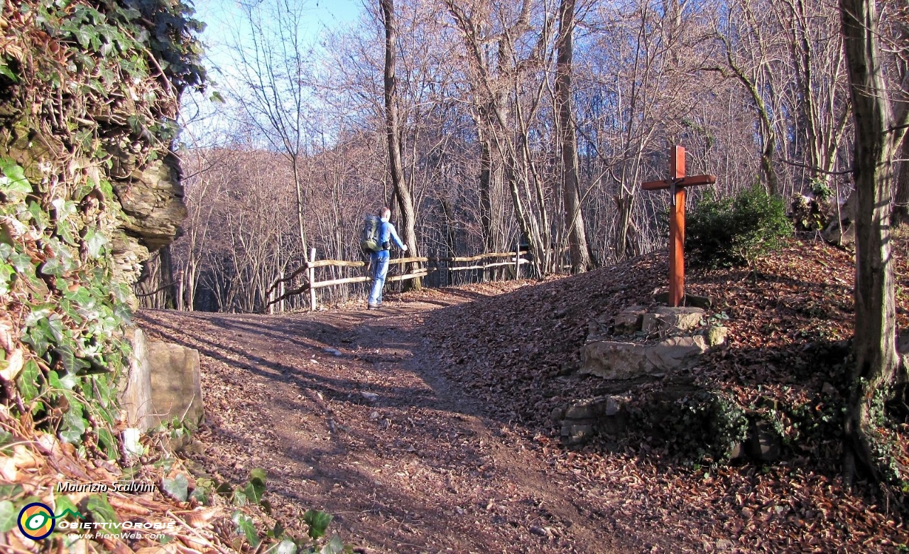 08 Zappel d'Erba. Mi avvio sul versante nord del  Monte dei Giubilini....JPG